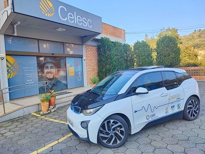 Celesc Joaçaba terá carro elétrico na FECACI 2023