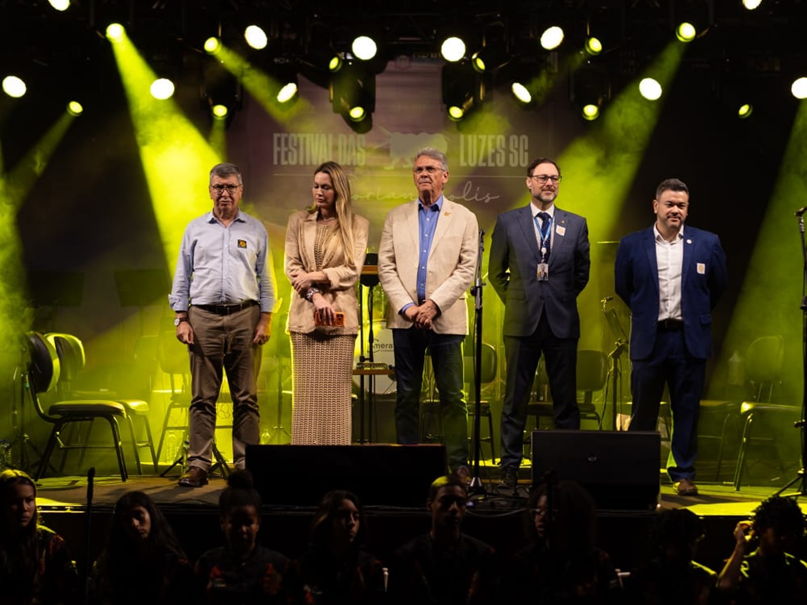Festival das Luzes estreia com apresentação da Camerata Florianópolis no Parque da Luz