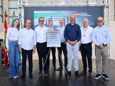Governos do Estado inaugura subestação e linha de distribuição em Palmeira para impulsionar o desenvolvimento do Planalto Serrano